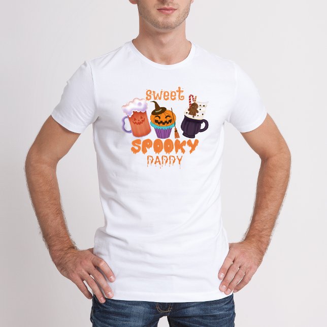 T-shirt Sweet Éffrayant papa drôle Halloween (Sweet Spooky Daddy Funny Halloween T-Shirt)