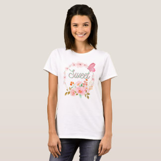 T-shirt sweet flower Tシャツ