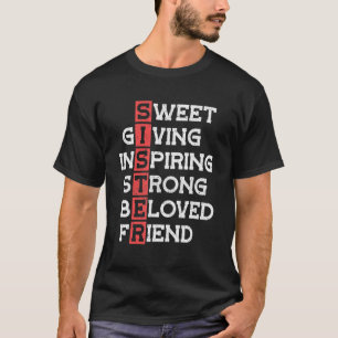 T-shirt Sweet Giving Inspiring Strong Beloved Friend Promo