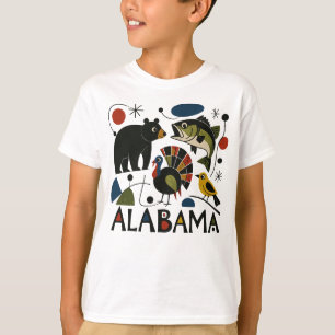 T-shirt Sweet Home Alabama Art Populaire