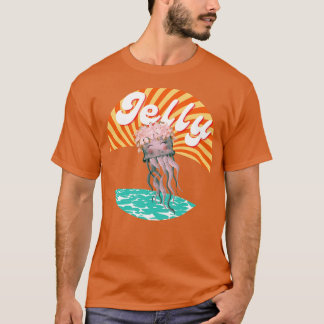 T-shirt Sweet Jelly Mauve Stinger Jellyfish Design ID cade