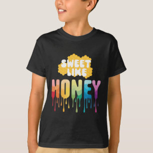 T-shirt Sweet Like Honey - Sticker couleur mignon