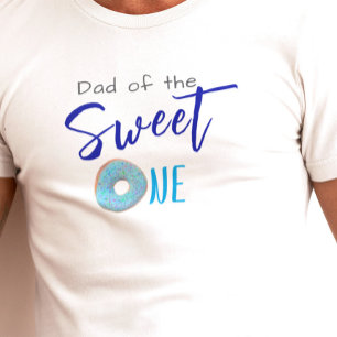 T-shirt Sweet One Donut Blue Boy 1ère fête d'anniversaire