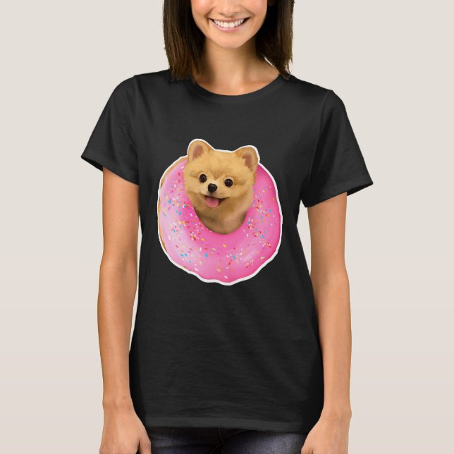 T-shirt Sweet Pomeranian Pup (Devant)