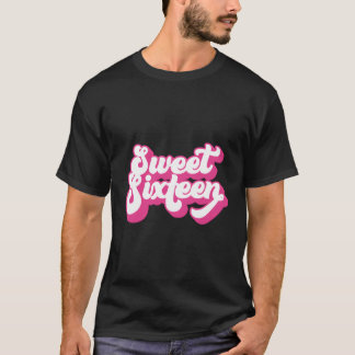 T-shirt Sweet Sixn 16 Pour 16E