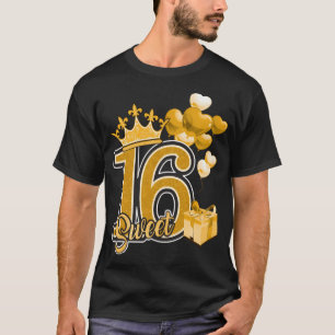 T-shirt Sweet sixteen Golden 16 Year