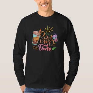 T-shirt Sweet Summer Temps Bubble Thé Été Vacances Extérie