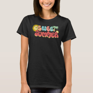 T-shirt Sweet Summer Time Vibes été Vacay Mode Tropical