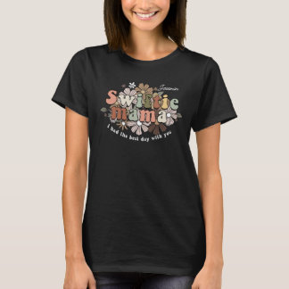 T-shirt Swiftie Maman J'Ai Un Meilleur Jour Nom Personnali