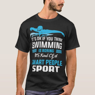 T-shirt Swimmer piscine plongée tournoi de sport cadeau g