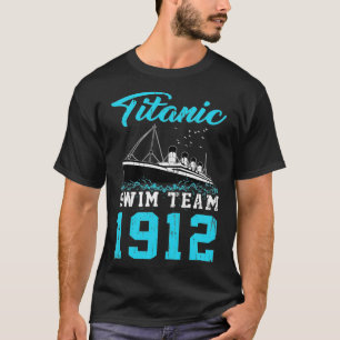 T-shirt Swimmer Titanic Swim Team 1912 cool drôle de croi