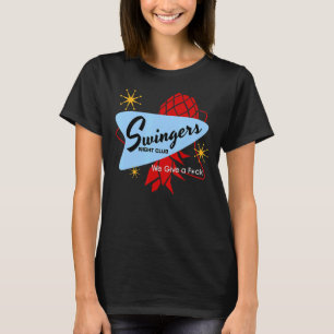 T-shirt Swinger Lifestyle Upside Down Pineapple Moderne Pi
