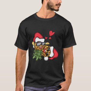 T-shirt Swingers Couple Ananas Swinning Xmas - Swinger