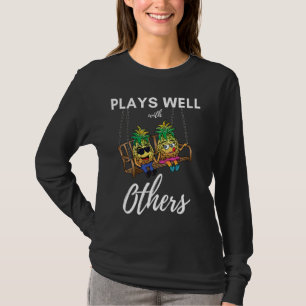T-shirt Swingers Joue Bien Avec D'Autres Swinger Ananas