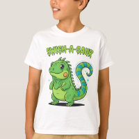 Swish-A-Saur Iguane Dinosaure Mignon avec Swi Rayé