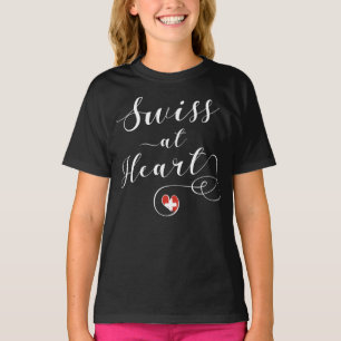 T-shirt Swiss At Heart, Suisse