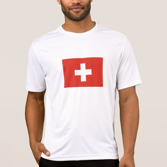 T-shirt Switzerland Flag (Devant)