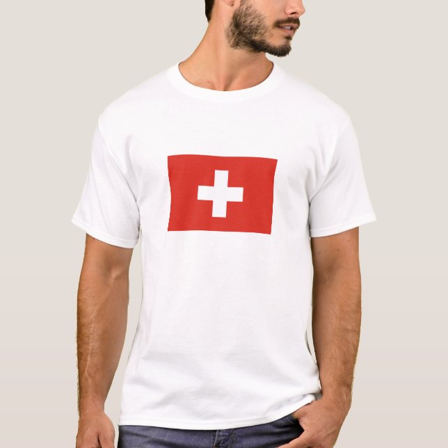 T-shirt Switzerland Flag (Devant)
