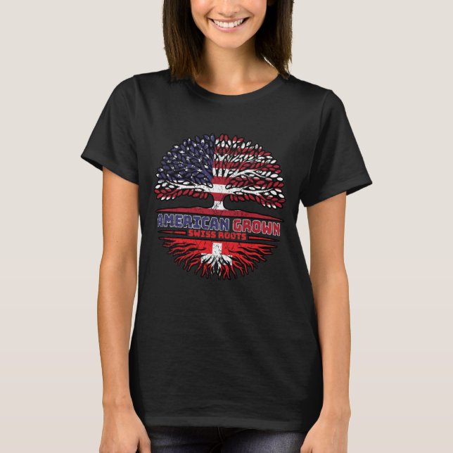 T-shirt Switzerland Swiss (Devant)