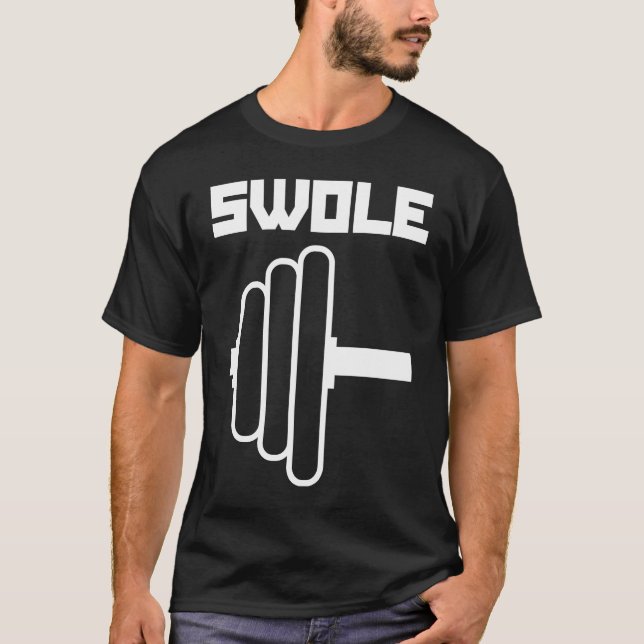 T-shirt Swole Mates Cute Workout Couples Valentines Day Gy (Devant)