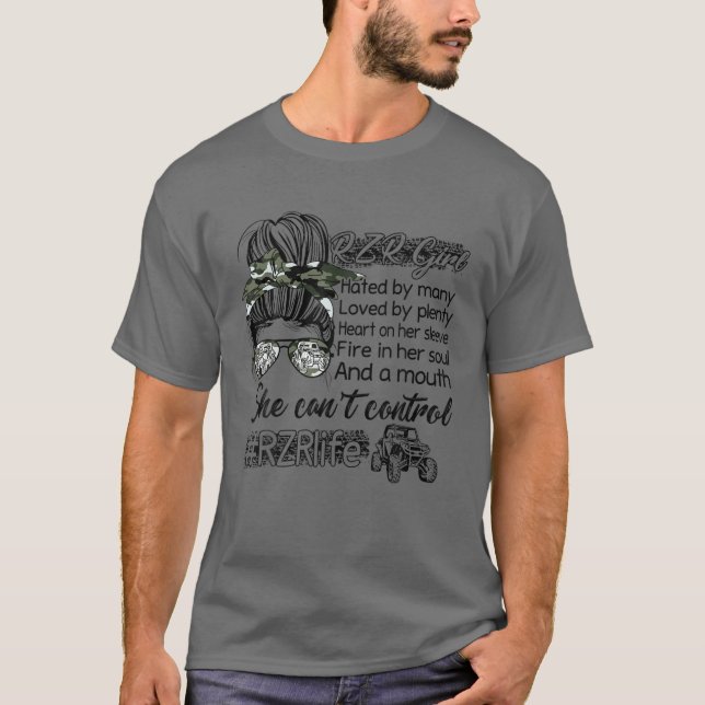 T-shirt SXS Girl UTV Girl Hate De Beaucoup Aimé Par Plétho (Devant)