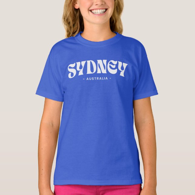 T-shirt Sydney Australia City design (Devant)