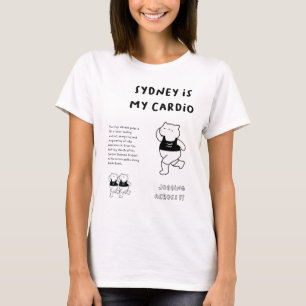 T-shirt Sydney est ma Cardio Chat