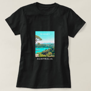 T-shirt Sydney Harbour Skyline view Mosman