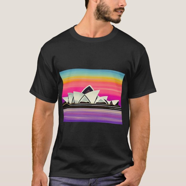 T-shirt Sydney Opera House Australie (Devant)