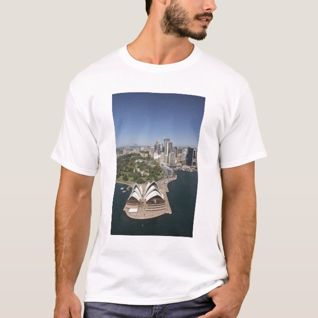 T-shirt Sydney Opera House, Royal Botanic Gardens, CBD (Devant)
