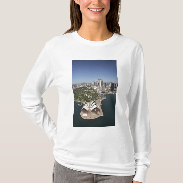 T-shirt Sydney Opera House, Royal Botanic Gardens, CBD (Devant)