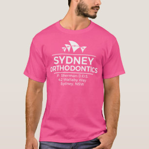 T-shirt Sydney Orthodontics P. Sherman Dds Funny