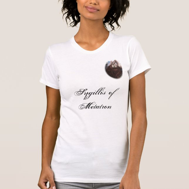 T-shirt Syg2, Sygillis de scoop de dames de Metatron (Devant)
