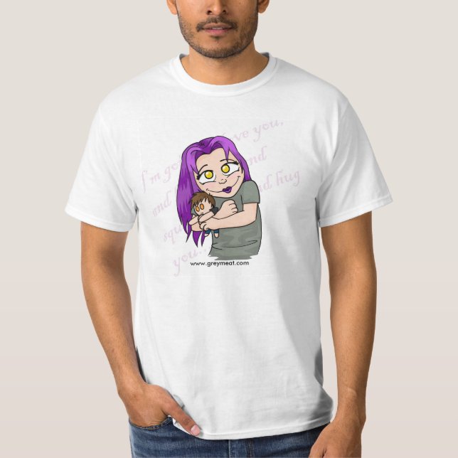 T-shirt Sylene aime John (Devant)