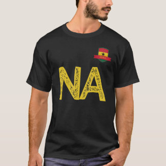 T-shirt SYLLABE DU GROUPE HOMOSEXUEL Ghana LETTRE N ET A G