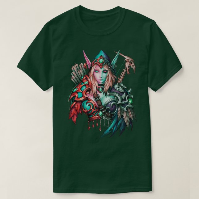 T-shirt Sylvanas Windrunner 2 (Design devant)