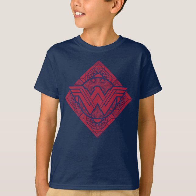 T-shirt Symbole amazonien Wonder Woman (Devant)
