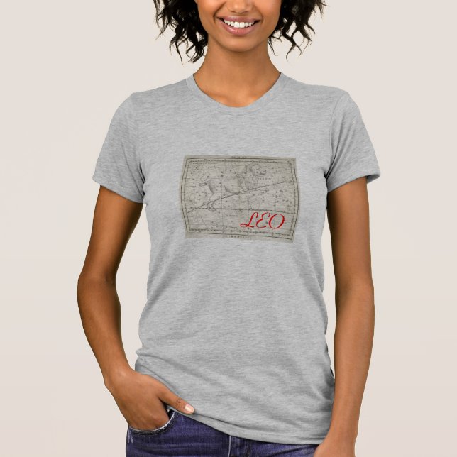 T-shirt Symbole astrologique de Leo (Devant)