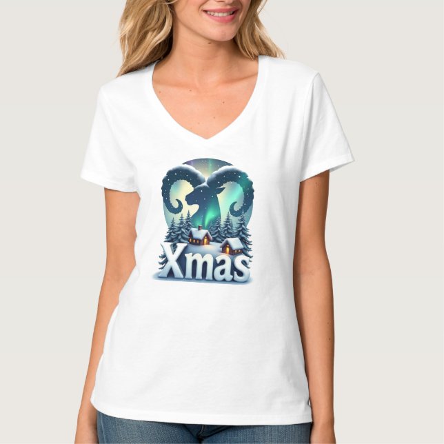 T-shirt SYMBOLE Astrologique| Fête de Noël (Devant)
