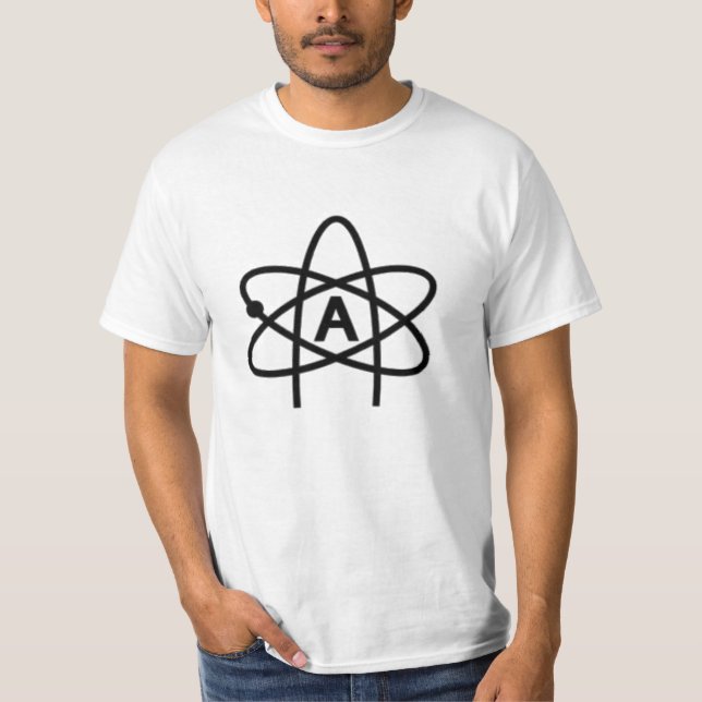 T-shirt Symbole athée (Devant)