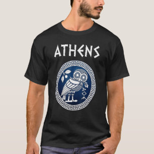 T-shirt Symbole athénien antique d'Athènes