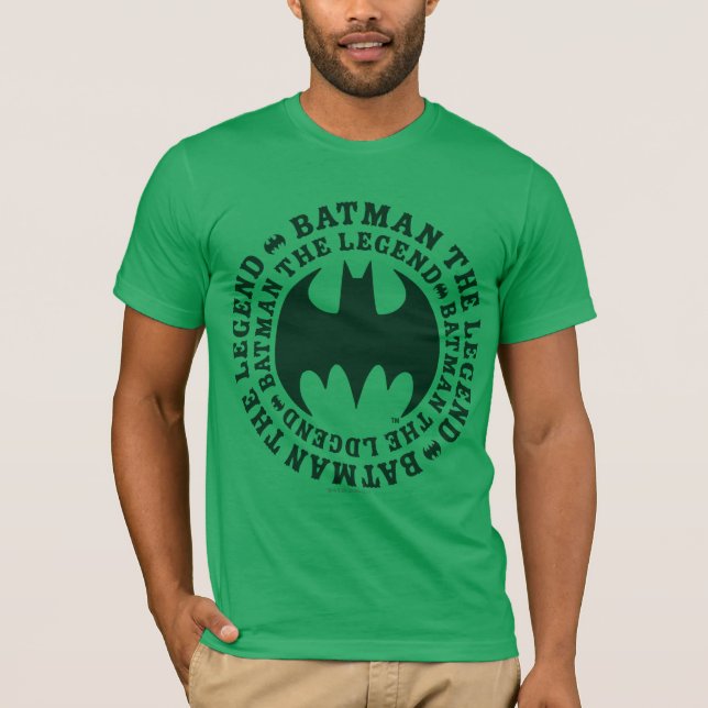 T-shirt Symbole Batman | Le Logo De La Légende (Devant)
