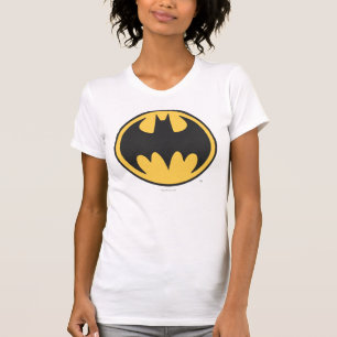 T-shirt Symbole Batman   Logo du cercle jaune foncé
