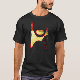 T-shirt Symbole Belgique, pièce en t d'humaniste de