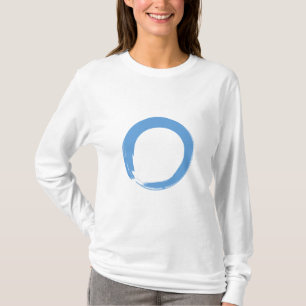 T-shirt Symbole bleu ciel Zen