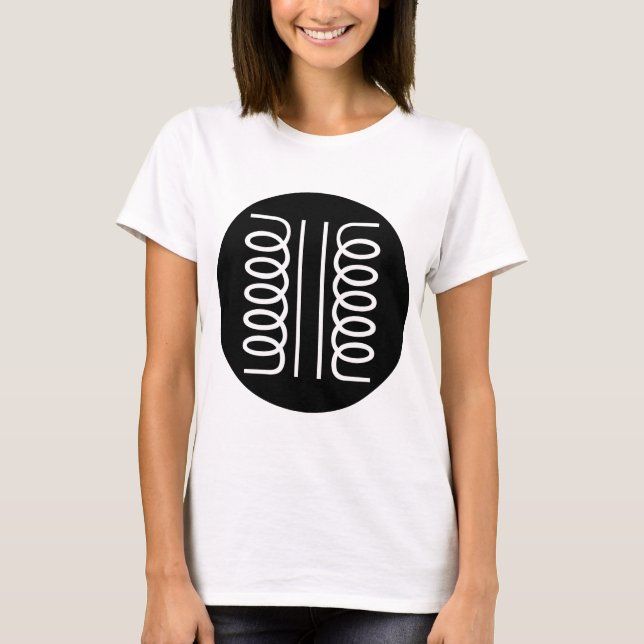 T-shirt Symbole cerclé - Transformateur (Devant)