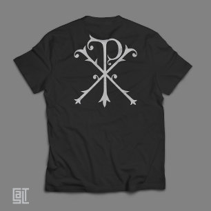 T-shirt Symbole Chi Rho du Christ Inspirant Chrétien 