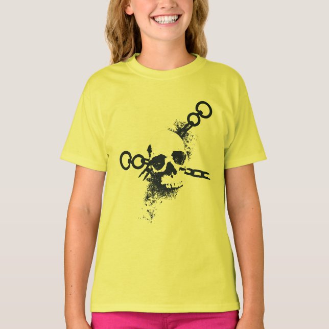 T-shirt Symbole crâne du Necromancer (Devant)