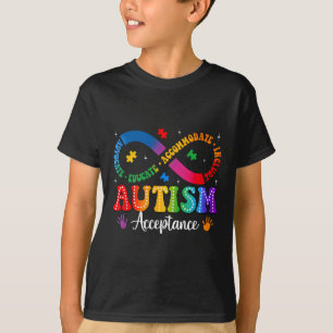 T-shirt Symbole d'acceptation de la sensibilisation sur l'