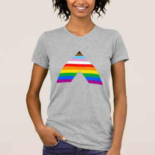 T-SHIRT SYMBOLE D'ALLIANCE LGBTQ POC